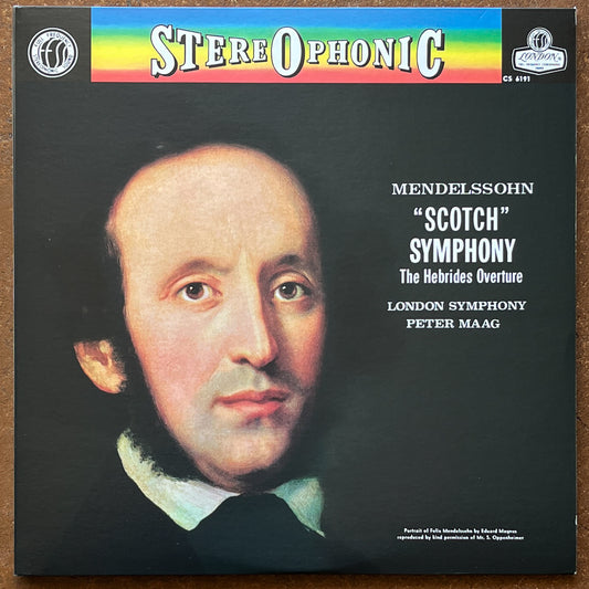 Mendelssohn, London Symphony Orchestra, Peter Maag – "Scotch" Symphony / The Hebrides Overture (Fingal's Cave)