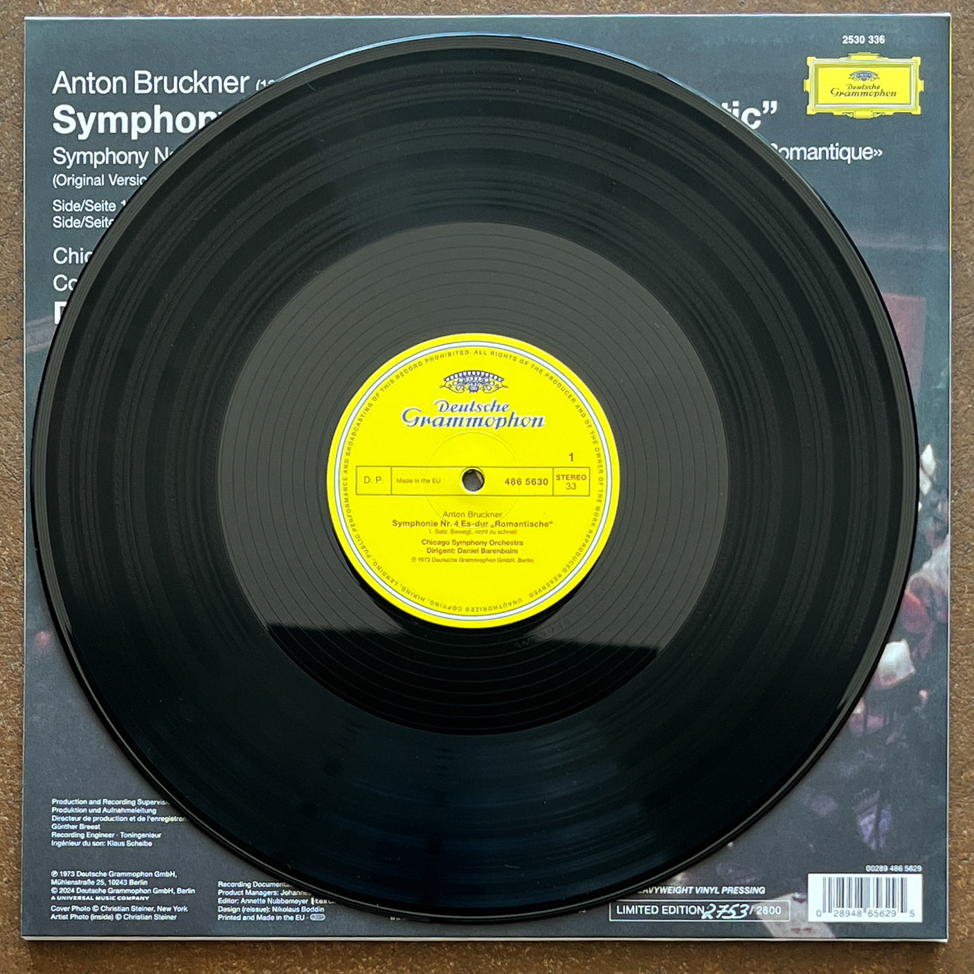 Anton Bruckner, Chicago Symphony Orchestra ∙ Daniel Barenboim – Symphonie Nr.4 »Romantische«