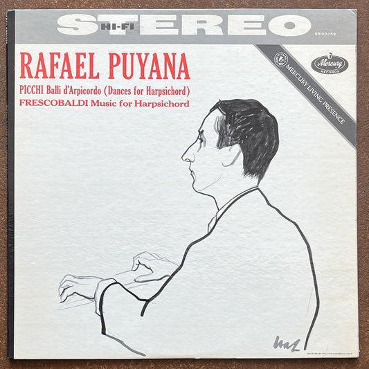 Rafael Puyana, Picchi / Frescobaldi – Dances For Harpsichord / Music For Harpsichord