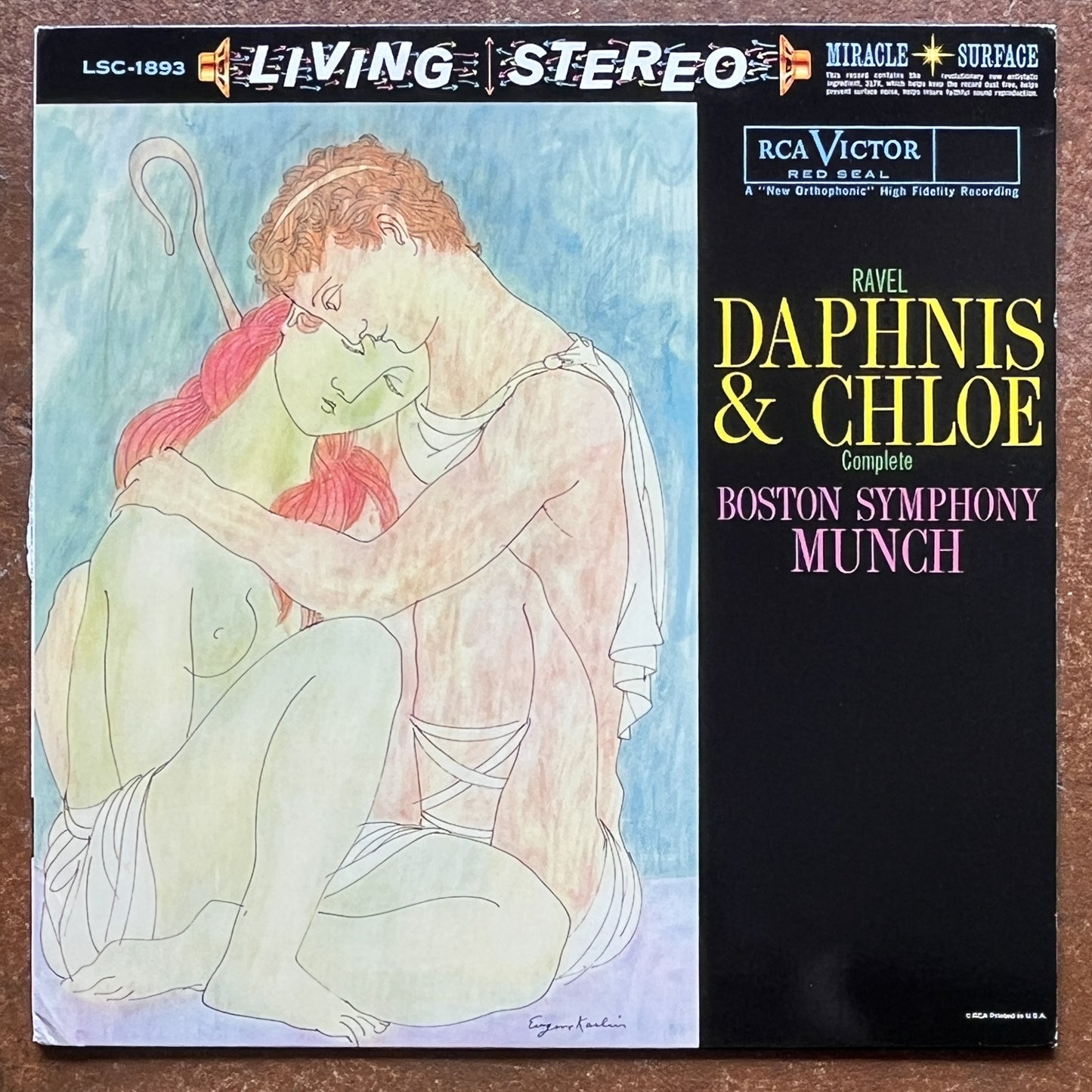 Ravel / Munch, Boston Symphony – Daphnis & Chloe