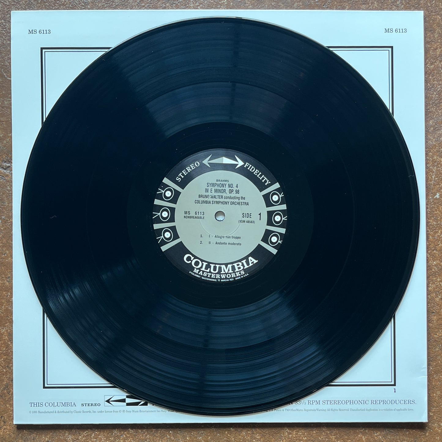 Brahms - Bruno Walter, Columbia Symphony Orchestra – Brahms: Symphony No. 4