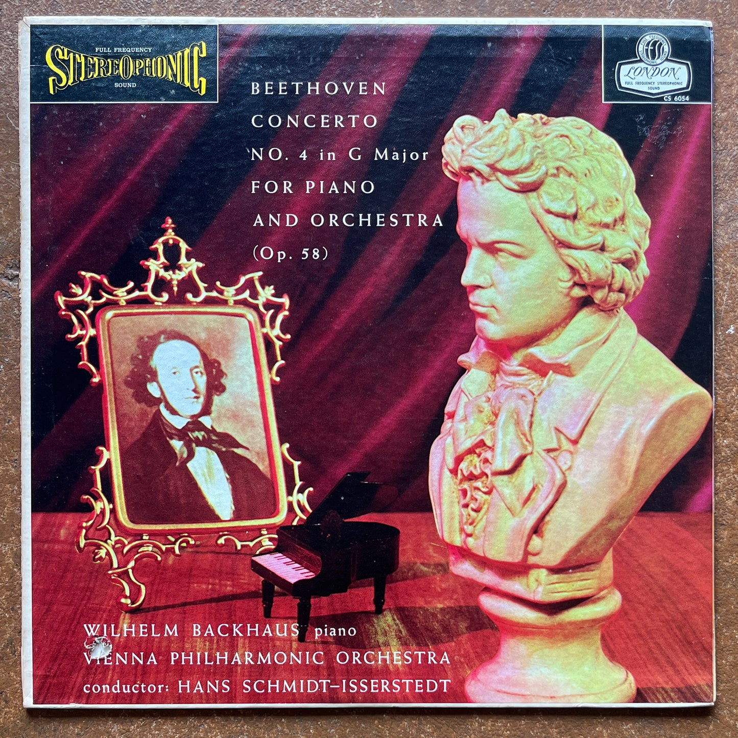 Beethoven, Backhaus, Vienna Philharmonic Orchestra, Hans Schmidt-Isserstedt – Piano Concerto No. 4 In G Major Op. 58