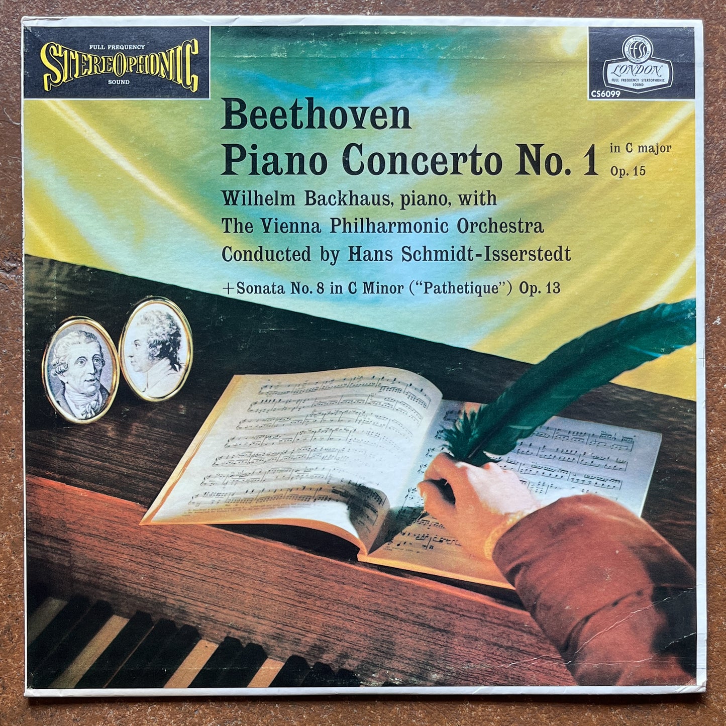 Beethoven, Backhaus, The Vienna Philharmonic Orchestra, Hans Schmidt-Isserstedt – Piano Concerto No. 1 In C Major Op. 15 & Sonata In C Minor Op. 13 No. 8 ("Pathetique")