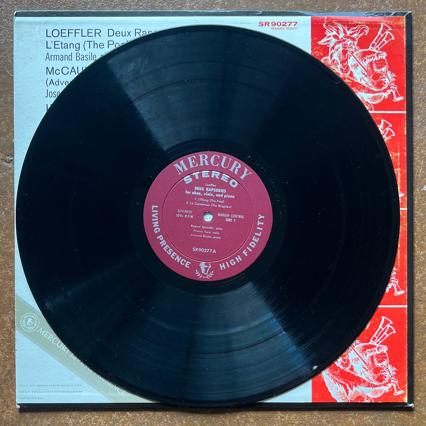 Loeffler, Armand Basile, Robert Sprenkle, Francis Tursi / Barlow / McCauley, Eastman-Rochester Orchestra, Howard Hanson – Deux Rapsodies / Night Song / Five Miniatures