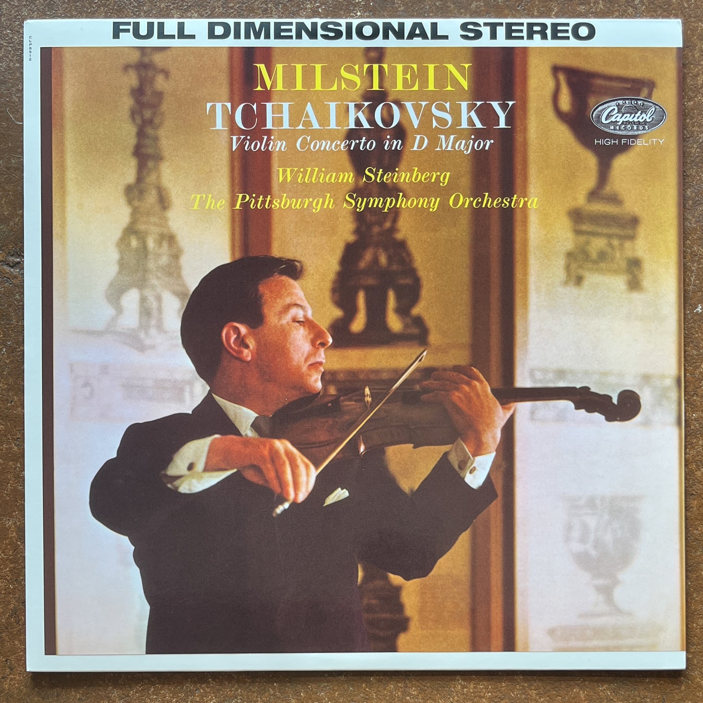 Milstein, Tchaikovsky, William Steinberg, The Pittsburgh Symphony Orchestra – Violin Concerto In D Major