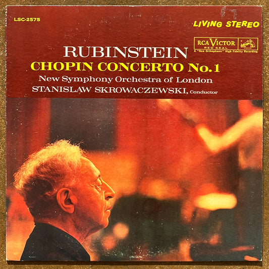 Rubinstein, Chopin, New Symphony Orchestra Of London, Stanislaw Skrowaczewski – Concerto No. 1