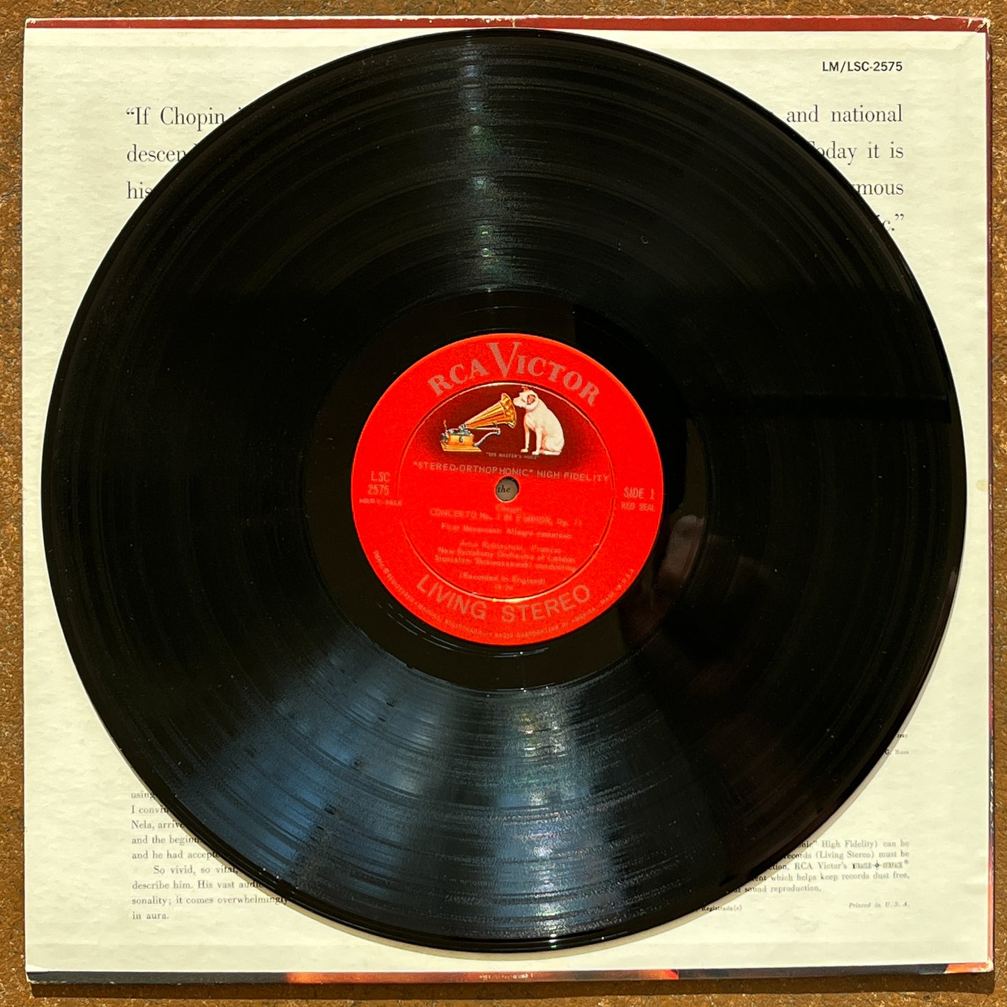 Rubinstein, Chopin, New Symphony Orchestra Of London, Stanislaw Skrowaczewski – Concerto No. 1