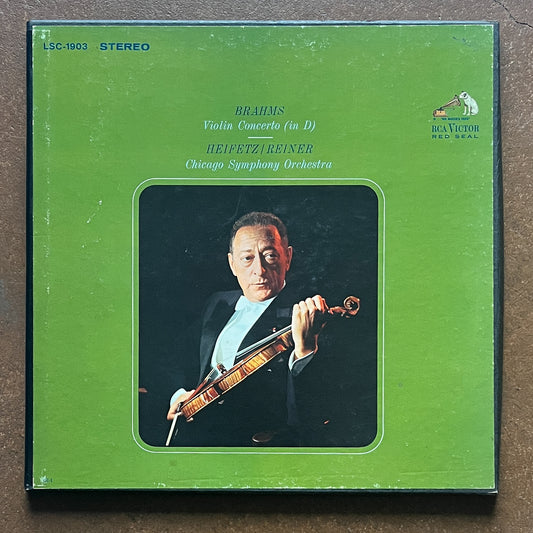 Brahms / Heifetz, Reiner, Chicago Symphony Orchestra – Violin Concerto (In D)