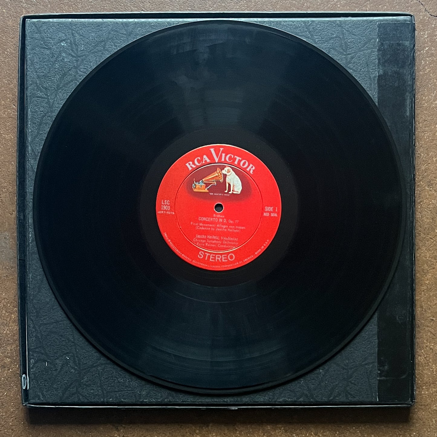 Brahms / Heifetz, Reiner, Chicago Symphony Orchestra – Violin Concerto (In D)