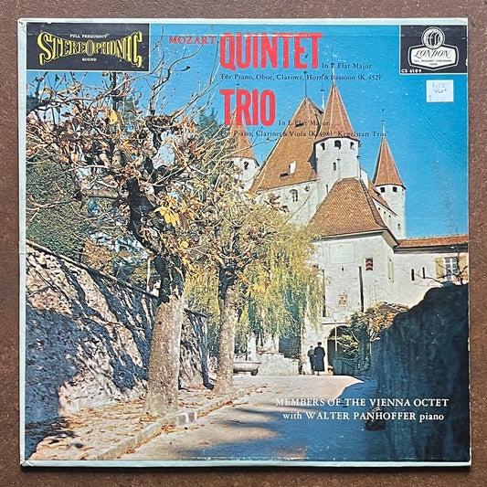 Mozart, Members Of The Vienna Octet and Walter Panhoffer – Quintet In E Flat Major For Piano, Oboe, Clarinet, Horn And Bassoon (K.452)