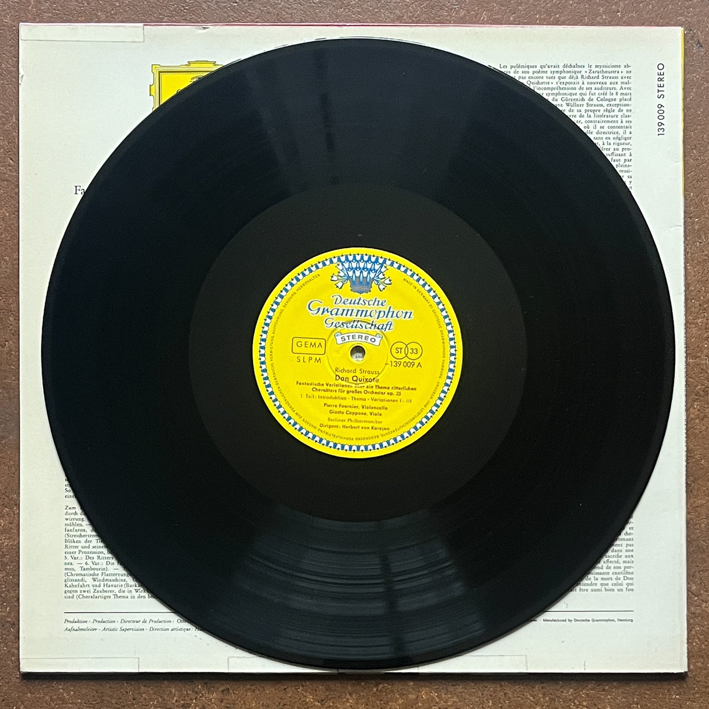 Richard Strauss - Pierre Fournier, Berliner Philharmoniker, Herbert von Karajan – Don Quixote