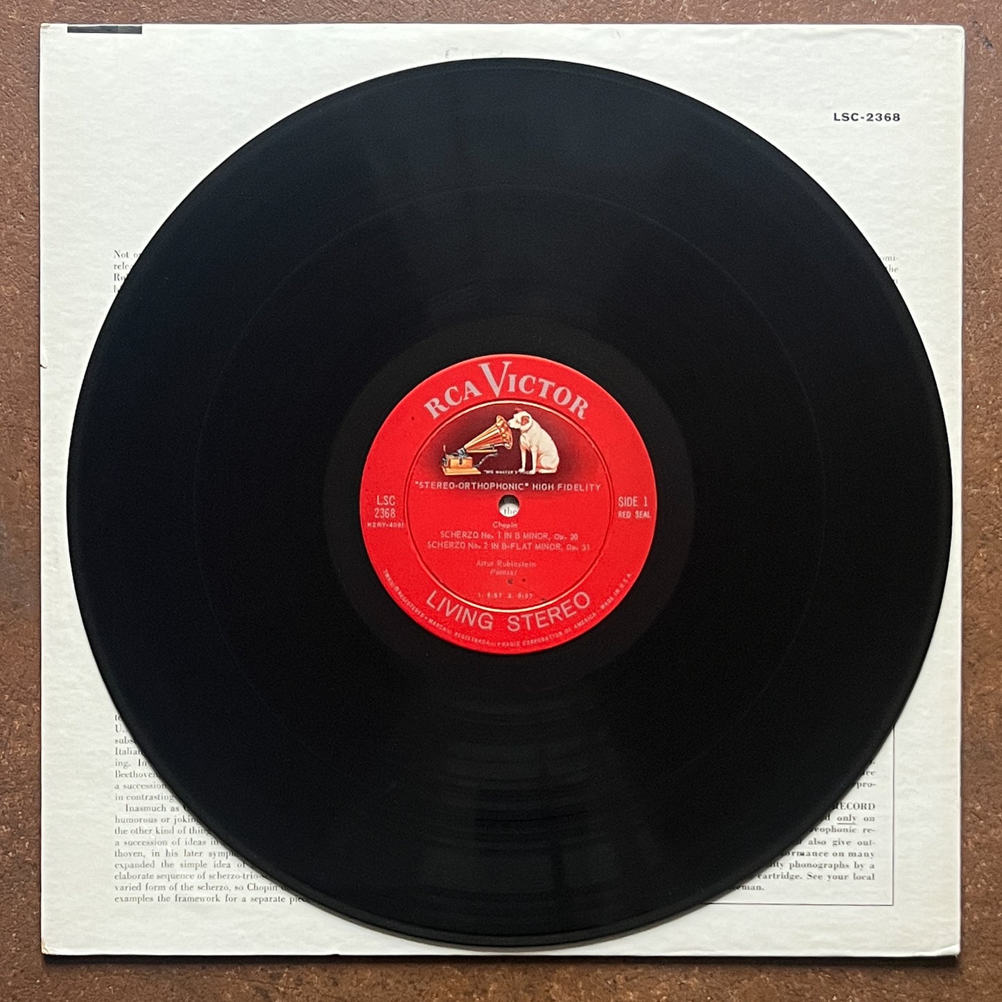 Chopin, Rubinstein – The Chopin Scherzos