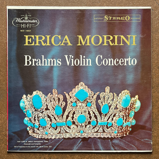Erica Morini, Brahms, Philharmonic Symphony Orchestra Of London, Artur Rodzinski – Violin Concerto