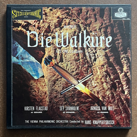 Wagner - Kirsten Flagstad, Set Svanholm, Arnold van Mill, The Vienna Philharmonic Orchestra Conducted By Hans Knappertsbusch – Die Walküre (Act One Complete)