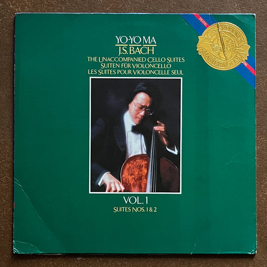 J.S. Bach, Yo-Yo Ma – The Unaccompanied Cello Suites / Suiten Für Violoncello / Les Suites Pour Violoncelle Seul - Vol. 1, Suites Nos. 1 & 2