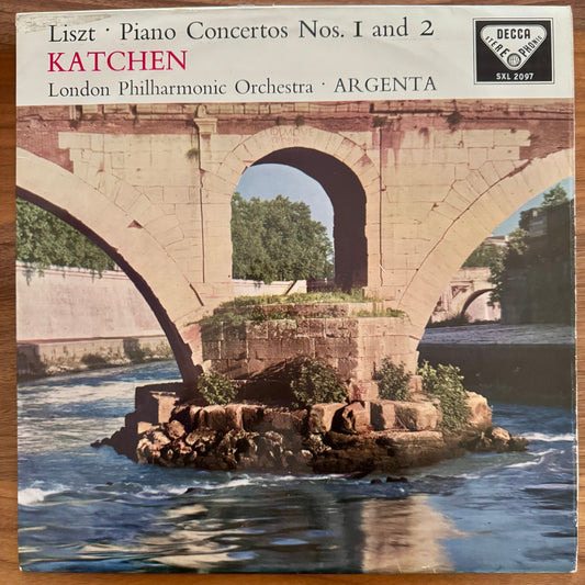 Lizst, Katchen, London Philharmonic Orchestra, Argenta- Piano Concertos No. 1 & 2