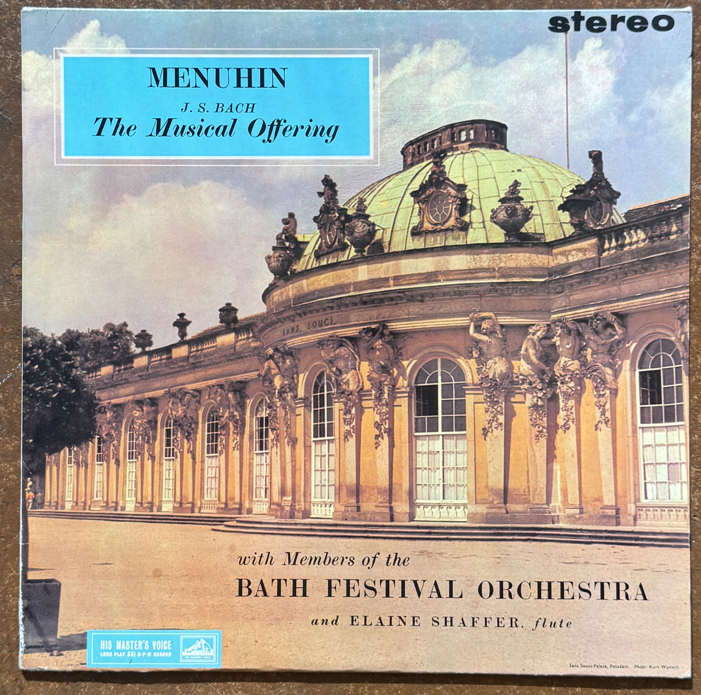 Menuhin, J. S. Bach, Bath Festival Orchestra, Elaine Shaffer – The Musical Offering