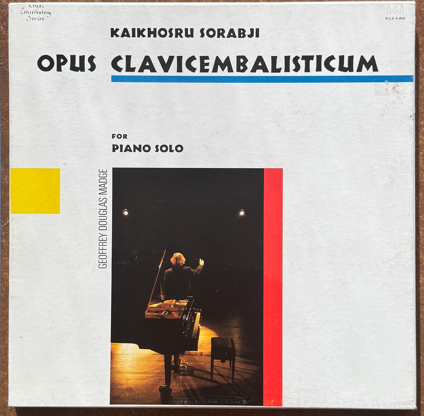 Kaikhosru Sorabji - Geoffrey Douglas Madge ‎– Opus Clavicembalisticum