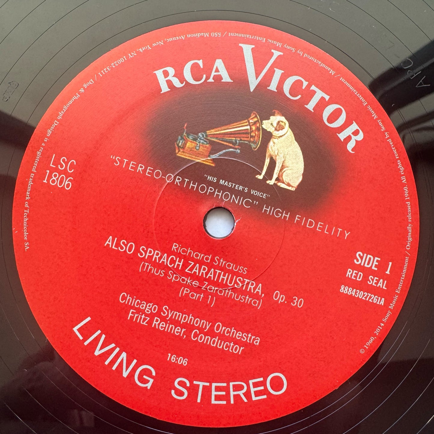 Richard Strauss, Reiner, Chicago Symphony. Also Sprach Zarathustra