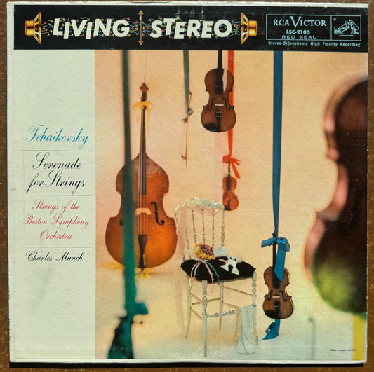 Tchaikovsky, Strings Of The Boston Symphony Orchestra*, Charles Munch – Serenade For Strings