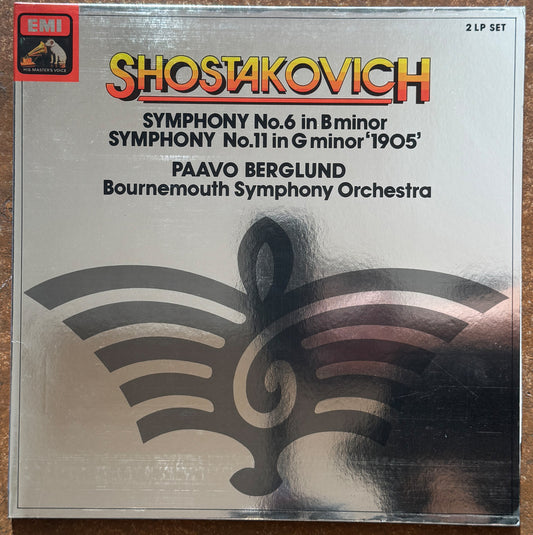 Shostakovich, Paavo Berglund, Bournemouth Symphony Orchestra – Symphonies Nos. 6 & 11