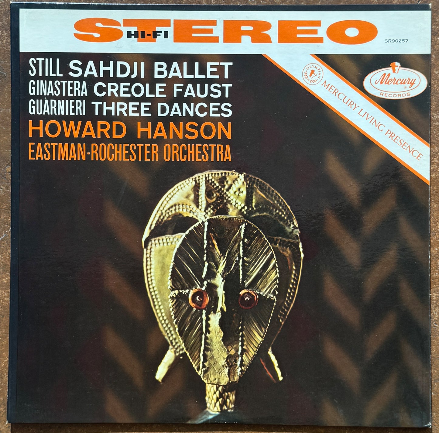 Still / Ginastera / Guàrnieri, Howard Hanson, Eastman-Rochester Orchestra – Sahdji Ballet / Creole Faust / Three Dances