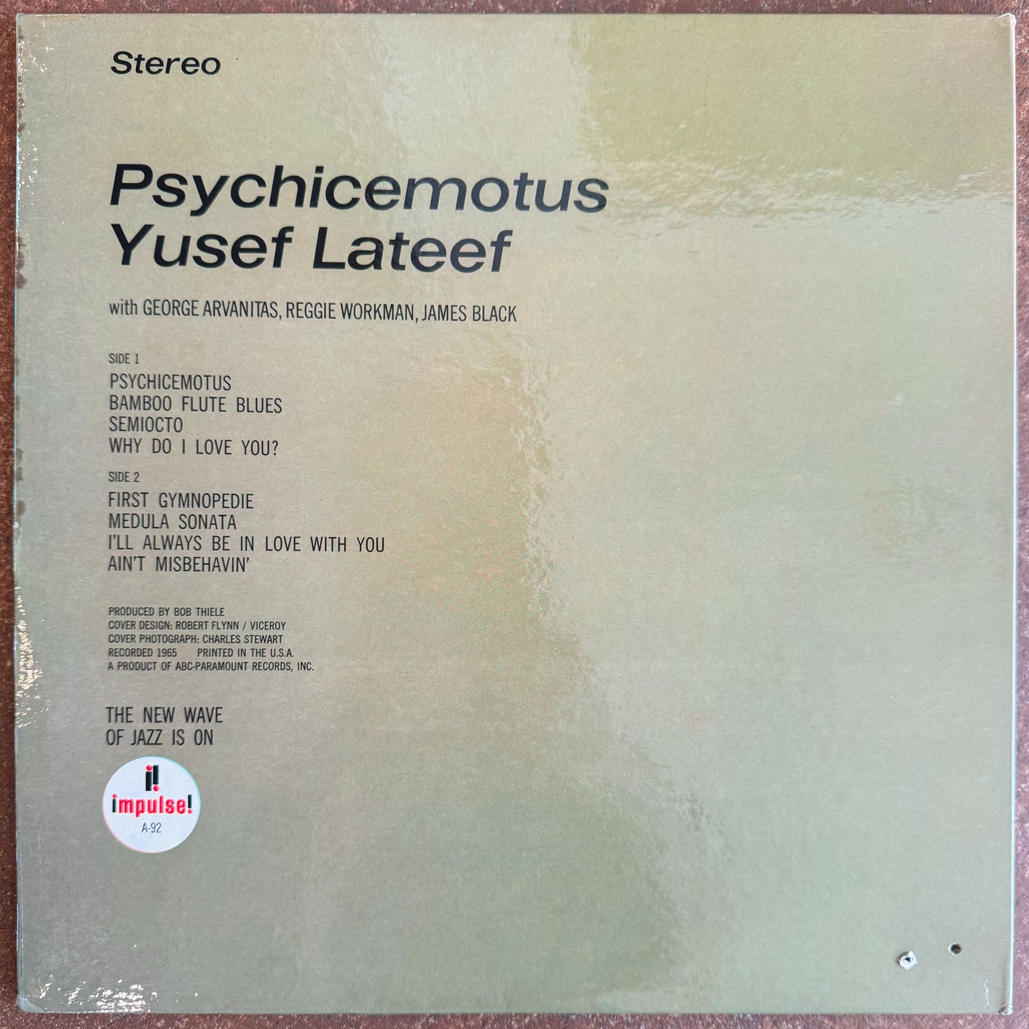 Yusef Lateef- Psychicemotus