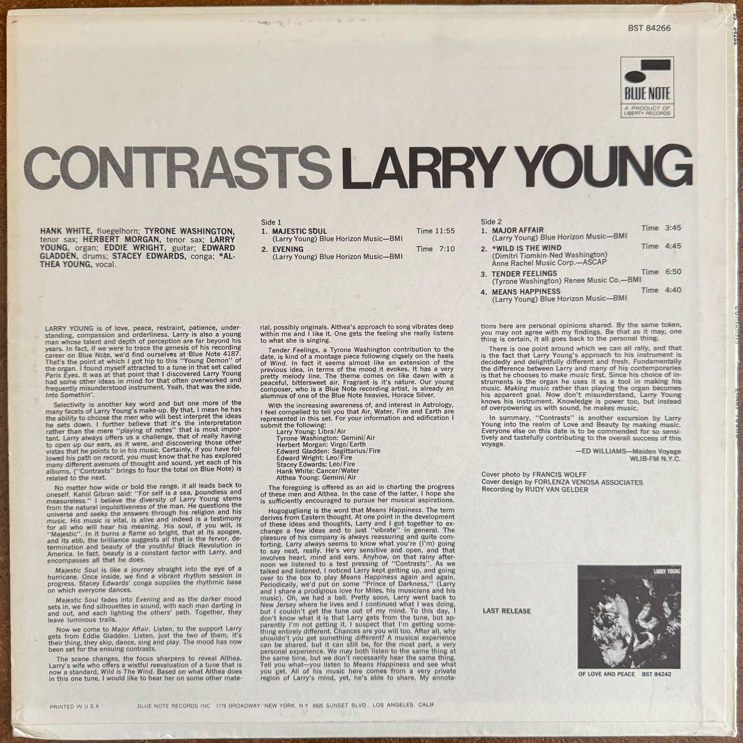 Larry Young_ Contrasts