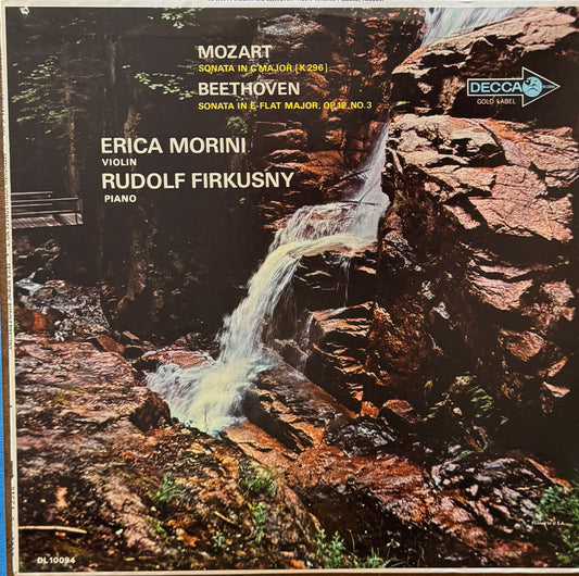 Mozart, Beethoven, Erica Morini, Firkušný – Sonatas for Violin and Piano